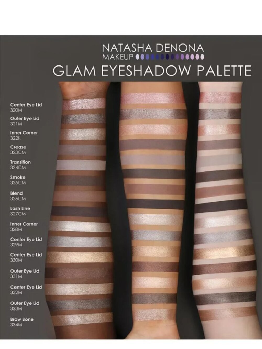 Natasha Denona Glam Palette  NEW